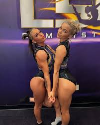 Olivia Dunne and 'perfect' LSU teammate have fans 'falling onto their  knees' after stunning in 'double trouble' snap | The US Sun