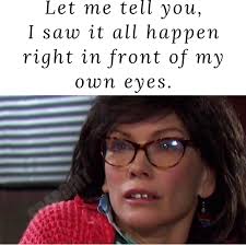 As the psychic and Roy predicted, the moment she's struck by lightning.