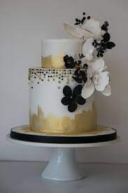 Maybe you would like to learn more about one of these? 55 Black White And Gold Cakes Ideas Gold Cake Cupcake Cakes Cake