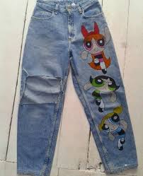 Where Is My Mind Maybe It S In The Gutter Pin By Sofia On Oblecenie In 2020 Painted Clothes Diy Painted Jeans Art Clothes