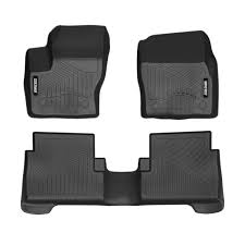 Coolshark Ford Escape Floor Mats Waterproof Floor Liners Custom Fit For 2015 2019 Ford Escape 1st And 2nd Row Included A Waterproof Flooring Rubber Flooring Floor Mats
