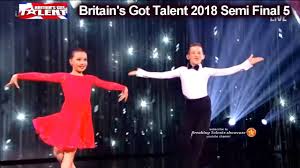 Lexi & Christopher Dancing Duo FANTASTIC FOOTWORK Britain's Got Talent 2018  Semi Finals 5 BGT S12E12