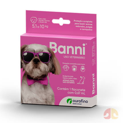 BANNI CAO 0,67ML - 5,1KG A 10KG
