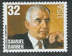 Scott #3162...32 Cent...Composers/Conductors...Samula Barber...4 Stamps