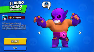 Cuenta que comparte dibujos nsfw de brawl stars y de otros juegos. Brawl Stars El Rudo Primo Skin Let S Play Youtube