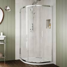 Corner entry shower enclosures are a sensible option for anyone trying to save on a bit of space in their bathroom. Sommer 6 900mm Quadrant Single Door Shower Enclosure Sanctuary Bathrooms