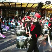 Today we are thankful for so many blessings, especially for the Union Band  family. Congratulations to all of the marching bands performing today at  the Macy's Thanksgiving Day Parade in NYC! Pictured: