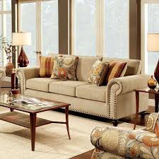 Rollins Sofa Furniture Of America In Sofas A Laid Back Confidence Rollins Living Room Collection By Furnit Rustic Living Room Romantic Living Room Room Decor