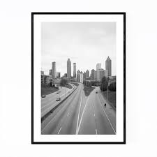 Black And White Skyline Art Atlanta Skyline Art Atlanta Skyline Atlanta Print Atlanta Wall Art Georgia Print Georgia Wal Black And White Wall Art Baltimore Wall Art Monochrome Prints