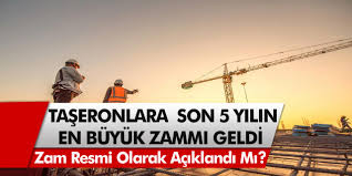 İşçiye ne kadar seyyanen zam verilecek? 4d Li Taseron Iscilere Son 5 Yilin En Buyuk Zammi Geldi 2021 Taseron Isci Maaslari Belli