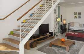 Desain ruang tamu minimalis kecil elegan. 12 Desain Tangga Rumah Sempit Cocok Banget Buat Rumah Kecil Rumah123 Com