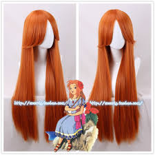 Welcome to the link's awakening page! The Legend Of Zelda Link S Awakening Marin Orange Wig Mebe No Mura Cosplay Wig Role Play Girl Marin Orange Long Hair Costume Game Costumes Aliexpress