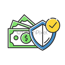 Download financial icon png free icons and png images. Kreditversicherung Farbe Symbol Geldanlage In Selfcare Zahlt Fur Darlehensleben Stock Vektorgrafi Crushpixel