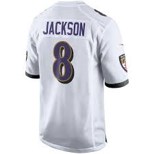 Nike nfl herren american football trikot von lamar jackson, quarterback der baltimore ravens im game style. Offizielle Baltimore Ravens Lamar Jackson Trikots Baltimore Ravens Lamar Jackson Trikot Uniformen Nfl Shop