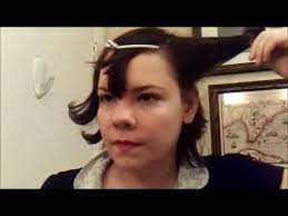 1950's vintage fashion summons up images of grease, marilyn, grace kelly's iconic lace wedding dress, girls in petticoats sipping milkshakes and housewife chic in shiny diners. Vhsh Victory Rolls For Fine Hair Youtube