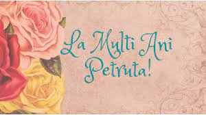 La multi, multi ani sanatosi si frumosi! La Multi Ani Petruta Youtube