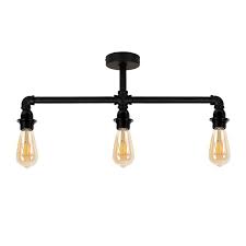 Deckenleuchte 3 Flammig Hanley Ceiling Lights Bar Ceilings Steampunk Bar