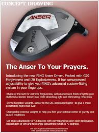 2013 ping anser adjustable driver