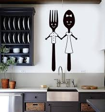 The dining room is that place in your home where you spend quality family time. Vinyl Wall Decal Funny Spoon And Fork Kitchen Restaurant Dining Room Stickers Unique Gift Ig4942 Kitchen Wall Decals Kitchen Wall Kitchen Wall Art