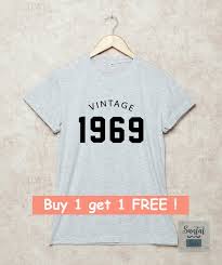 50th Birthday Shirt Vintage 1969 Shirts 1969 Tshirts 60s