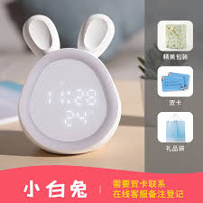 What is the best ihome bluetooth pink alarm fm clock? Mesa Reloj Clocks 50 Alarm Kids Quite Alarm Cute Pink Controlled Desk Klok Clocks Radio Digital Cartoon Clock Alarm Mini De Glowing Rabbit