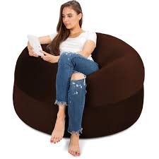 The big joe fuf foam filled bean bag chair measures at 48 x 48 x 48 inches and weighed a hefty 39.1 pounds, making this chair strong enough to seat both children and adults. 21 Best Bean Bag Chairs Of 2021 Reviews Buyer S Guide