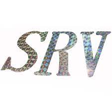 Hologram label and hologram sticker. Srv Replica Holographic Letters Stickers Decals
