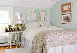 Take a cue from this bedroom designed by danielle colding, where even the tiny vase speaks to the proportions of the space. My Houzz Creativity Flows In A New Hampshire Cottage Shabby Chic Style Bedroom New York By Rikki Snyder Houzz