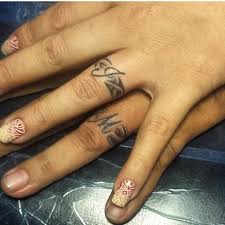 Matching Tattoos Ring Tattoo Designs Couples Ring Tattoos Tattoo Wedding Rings