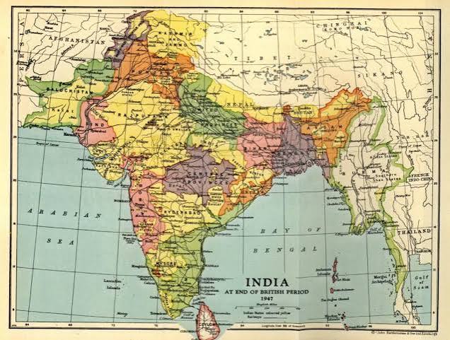 British India 1947 - British Military History