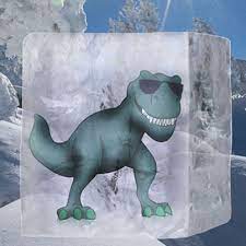 Prehistoric animals like the woolly mammoth, woolly rhinoceros, humans and microbes1 have been perfectly mummified in ice sheets. Skirex Is Frozen Trex Ice Dinosaur Stuffed Animal Rex Dinosaur