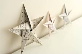 How to make a dollar christmas star in origami design by john montroll cómo hacer una estrella de navidad con un billete de 1. Folding 5 Pointed Origami Star Christmas Ornaments