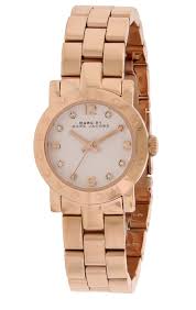 Marc jacobs amy 2025 watch rose gold