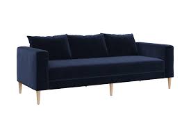 Opened up, the length can be around 54 inches wide and 85 inches long. The Essential Sofa Sabai Design