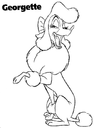 Free printable coloring pages oliver and company coloring pages. Georgette Laughing In Oliver And Company Coloring Pages Georgette Coloring Home