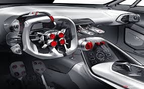 Hyundai Rn30 Concept Gives Foretaste Of Future High Performance N Model Autoconception Com Car Interior Design Sketch Concept Car Interior Car Interior Sketch