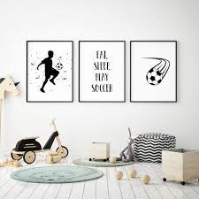 Free shipping on all orders over $35. Soccer Wall Art Soccer Prints Digital Download Kids Room Etsy In 2021 Children Room Boy Boy Decor Soccer Themed Bedroom