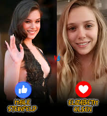 👍Haile Steinfeld // ❤️Elizabeth Olsen Hailee Steinfeld is an American  actress, singer, and songwriter who rose to fame at a young age for her  Oscar-nominated role in True Grit (2010). Since then,