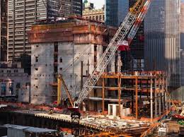 The site, several blocks east of the river and in the heart of the nancial district, will ultimately house more than ten. One World Trade Center Construction Update 105th Floor Reached