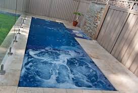 Michelle 6m Fibreglass Swim Spa Plunge Pool Small Backyard Pools Plunge Pool Swim Spa