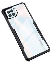 Tpu oppo f17 pro printed mobile back cover. Ipaky Transparent Back Case For Oppo F17 Pro Black Case