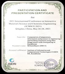 We did not find results for: On May 26 28 2021 At A Conference At The Institute Of Information And Computational Technologies Of The Kn Mes Rk The Teacher Of The Department Of Ai And Big Data Kunelbaev Murat