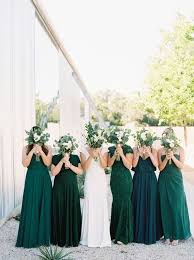 20 Hunter Emerald Green Wedding Color Ideas You Ll Love Green Wedding Dresses Green Themed Wedding Emerald Green Bridesmaid Dresses