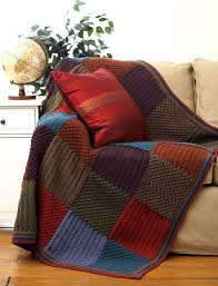 When i look at this cozy blanket, i immediately want to cozy up with it on the couch while i watch one of my favorite movies. 30 Knitted Afghan Patterns The Funky Stitch