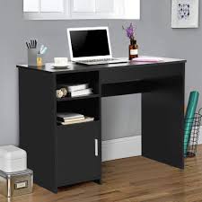 Modern computer desk pc laptop desk writing study ta. Life Computer Desk With Shelves And Cabinet For Home Office Pc Table Workstation Black Ej Home Kitchen Home Office Furniture Springcanyonwsd Com