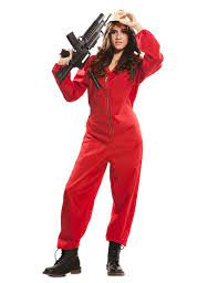 haus des geldes kostum fur erwachsene im deluxe kostumkoffer rot beige kostume fur erwachsene und gunstige faschingskostume vegaoo