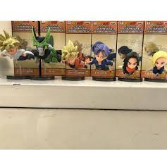 To this day, dragon ball z budokai tenkachi 3 is one of the most complete dragon ball game with more than 97 characters. 6pcs Lot Wcf Dragon Ball Z 3 Generation 30th Anniversary Goku Cell Gohan Trunks Android 18 Vol 3 Pvc Action Figure Toy 9 Cm P440 Aliexpress