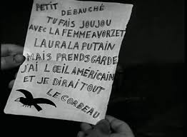 Résultat de recherche d'images pour "le corbeau film clouzot"