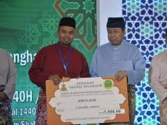 Tahniah malaysia mendapat johan tilawah dan hafazan utk kategori lelaki dn perempuan #tilawahantarabangsa. Pensyarah Uiam Johan Qari Peringkat Negeri Selangor 2019