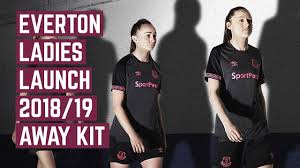 The reds revealed their brand new home kit at anfield in april. Ladies First Everton S New 2018 19 Away Kit Revealed Youtube